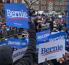 Bernie-banner-day-for-democracy – Motivation for the Nation